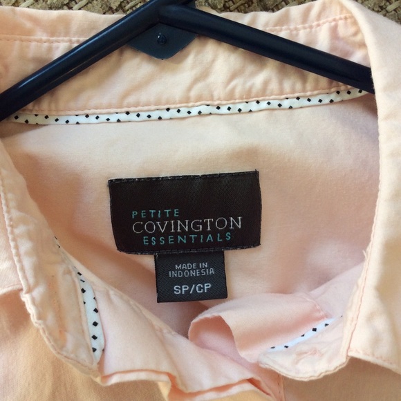 Elbow Sleeve Button Down Shirt - Picture 5 of 5